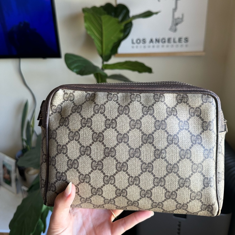Vintage Gucci Cosmetic bag/ Clutch